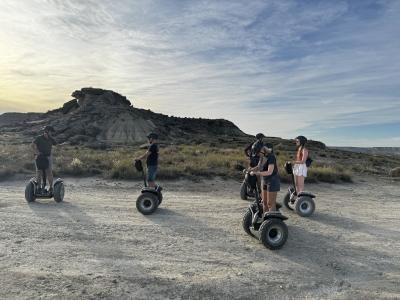 Visita en segway por el desierto de Bardenas